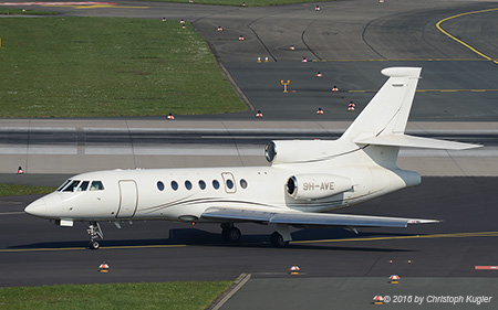 Dassault Falcon 50EX | 9H-AVE | untitled | D&UUML;SSELDORF (EDDL/DUS) 09.04.2016