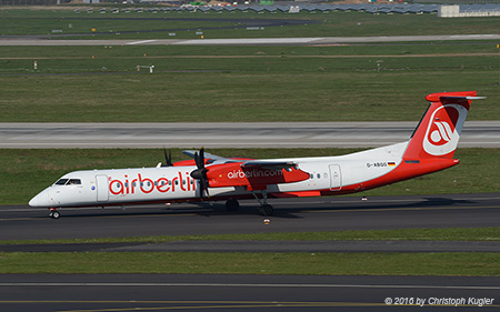 De Havilland Canada DHC-8-402 | D-ABQO | Air Berlin | D&UUML;SSELDORF (EDDL/DUS) 09.04.2016