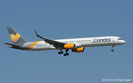 Boeing 757-330 | D-ABOJ | Condor | M&UUML;NCHEN FRANZ-JOSEF-STRAUSS (EDDM/MUC) 27.08.2016
