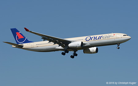 Airbus A330-342 | TC-OCB | Onur Air | M&UUML;NCHEN FRANZ-JOSEF-STRAUSS (EDDM/MUC) 27.08.2016