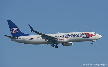 Boeing 737-86N | OK-TVT | Travel Service Airlines | M&UUML;NCHEN FRANZ-JOSEF-STRAUSS (EDDM/MUC) 27.08.2016