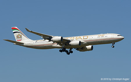 Airbus A340-541 | A6-EHD | Etihad Airways | M&UUML;NCHEN FRANZ-JOSEF-STRAUSS (EDDM/MUC) 27.08.2016