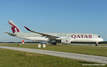 Airbus A350-941 | A7-ALA | Qatar Airways | M&UUML;NCHEN FRANZ-JOSEF-STRAUSS (EDDM/MUC) 27.08.2016
