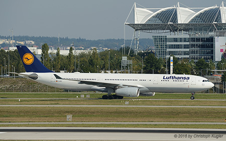 Airbus A330-343E | D-AIKS | Lufthansa | M&UUML;NCHEN FRANZ-JOSEF-STRAUSS (EDDM/MUC) 28.08.2016