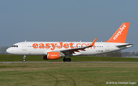 Airbus A320-214 | G-EZWZ | easyJet Airline | AMSTERDAM-SCHIPHOL (EHAM/AMS) 10.04.2016