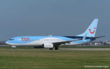 Boeing 737-8K2 | PH-TFF | ArkeFly  |  with TUI titles | AMSTERDAM-SCHIPHOL (EHAM/AMS) 10.04.2016