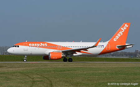 Airbus A320-214 | G-EZOM | easyJet Airline | AMSTERDAM-SCHIPHOL (EHAM/AMS) 10.04.2016