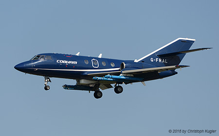 Dassault Falcon 20EW | G-FRAL | Cobham Aviation Service | LEEUWARDEN (EHLW/LWR) 13.04.2016