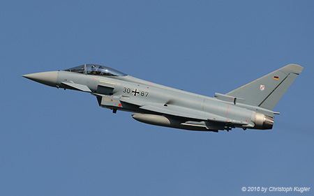 EADS Eurofighter | 3087 | German Air Force | LEEUWARDEN (EHLW/LWR) 13.04.2016