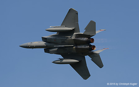 McDonnell Douglas F-15C Eagle | 84-0016 | US Air Force | LEEUWARDEN (EHLW/LWR) 13.04.2016