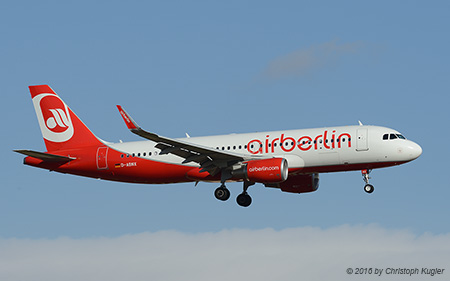 Airbus A320-214 | D-ABNX | Air Berlin | PALMA DE MALLORCA (LEPA/PMI) 15.07.2016