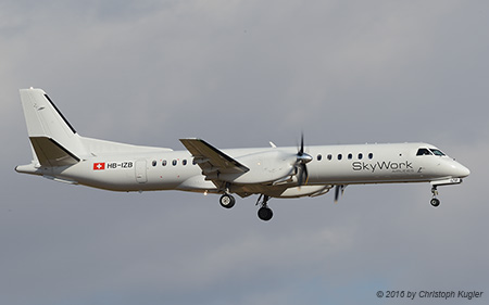 SAAB 2000 | HB-IZB | SkyWork Airlines | PALMA DE MALLORCA (LEPA/PMI) 16.07.2016