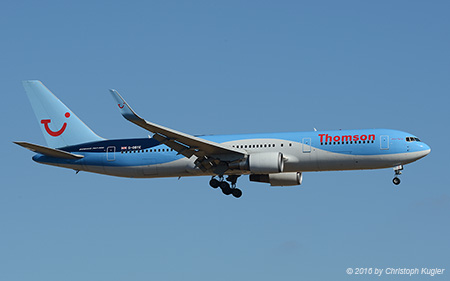 Boeing 767-304ER | G-OBYE | Thomson Airways | PALMA DE MALLORCA (LEPA/PMI) 18.07.2016