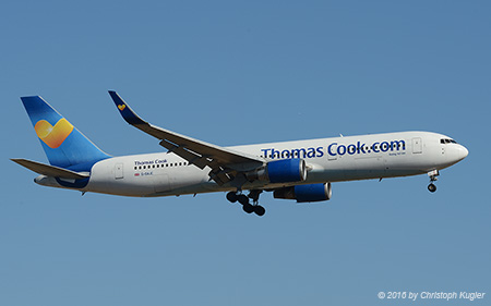 Boeing 767-31KER | G-DAJC | Thomas Cook Airlines UK | PALMA DE MALLORCA (LEPA/PMI) 18.07.2016
