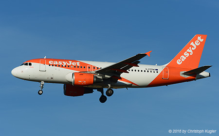 Airbus A319-111 | G-EZDM | easyJet Airline | TOULOUSE - BLAGNAC (LFBO/TLS) 05.09.2016