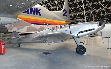 Hispano Aviacion HA-1112 Buchon | - | untitled  |  on display at Aeroscopia, Toulouse | TOULOUSE - BLAGNAC (LFBO/TLS) 06.09.2016