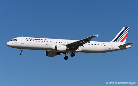Airbus A321-212 | F-GTAX | Air France | TOULOUSE - BLAGNAC (LFBO/TLS) 06.09.2016