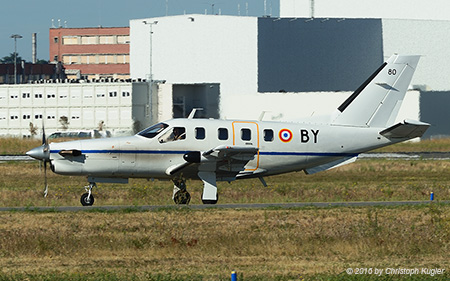 Socata TBM 700 | 80 | French Air Force | TOULOUSE - BLAGNAC (LFBO/TLS) 06.09.2016