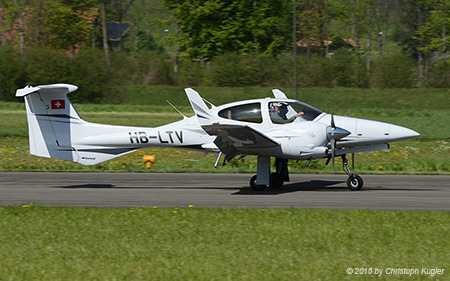 Diamond DA42 Twin Star | HB-LTV | private | ALPNACH (LSMA/---) 30.04.2016