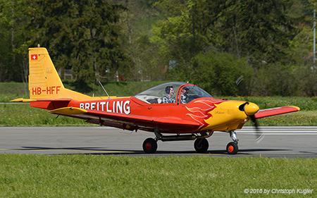 FFA AS-202 Bravo | HB-HFF | private | ALPNACH (LSMA/---) 30.04.2016
