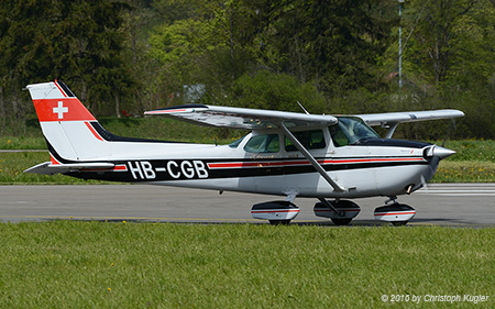 Reims/Cessna F172P | HB-CGB | private | ALPNACH (LSMA/---) 30.04.2016