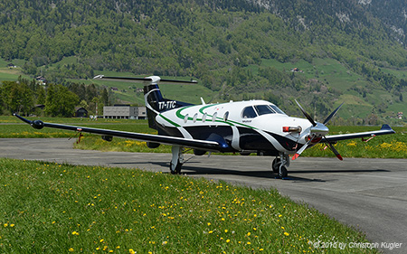 Pilatus PC-12 | T7-TTC | private | ALPNACH (LSMA/---) 30.04.2016