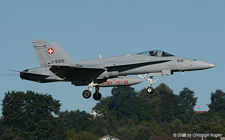 McDonnell Douglas F/A-18C Hornet | J-5010 | Swiss Air Force | EMMEN (LSME/---) 23.08.2016