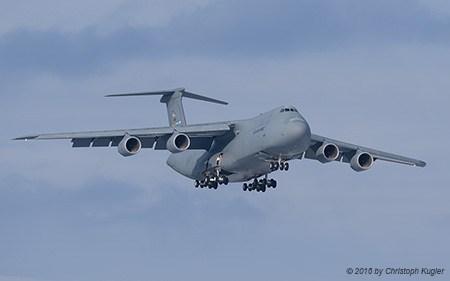 Lockheed C-5M Super Galaxy | 85-0007 | US Air Force | Z&UUML;RICH (LSZH/ZRH) 16.01.2016
