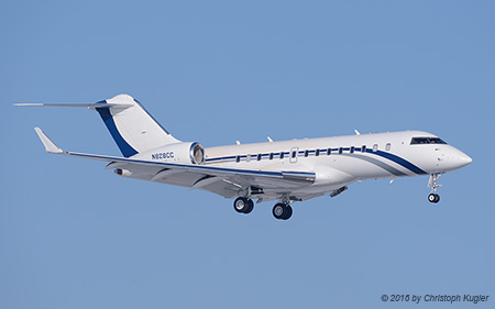 Bombardier BD.700 Global 5000 | N828CC | untitled | Z&UUML;RICH (LSZH/ZRH) 21.01.2016