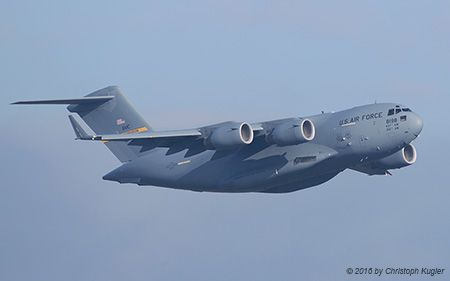 Boeing C-17A Globemaster III | 08-8198 | US Air Force | Z&UUML;RICH (LSZH/ZRH) 23.01.2016