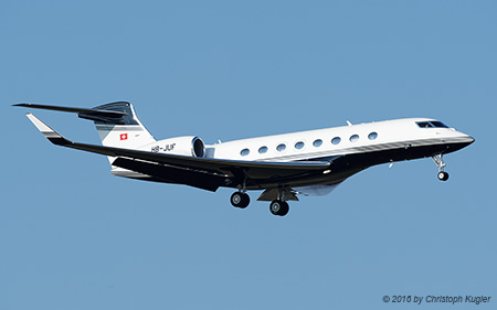 Gulfstream G650 | HB-JUF | untitled (Swiss Jet) | Z&UUML;RICH (LSZH/ZRH) 10.03.2016