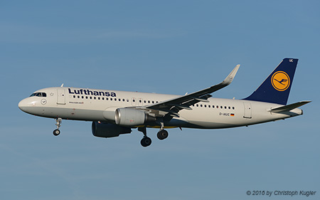 Airbus A320-214 | D-AIUC | Lufthansa | Z&UUML;RICH (LSZH/ZRH) 06.05.2016