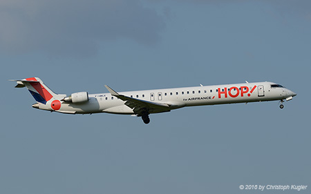Bombardier CRJ 1000 | F-HMLE | HOP!  | Z&UUML;RICH (LSZH/ZRH) 07.05.2016
