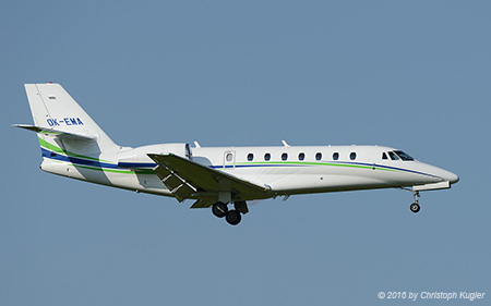 Cessna 680 Citation Sovereign | OK-EMA | untitled (Travel Service) | Z&UUML;RICH (LSZH/ZRH) 08.05.2016