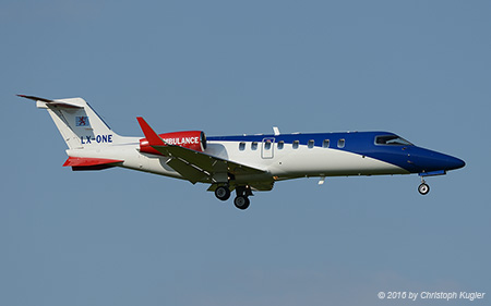 Bombardier Learjet 45 | LX-ONE | untitled (Luxembourg Air Rescue) | Z&UUML;RICH (LSZH/ZRH) 08.05.2016