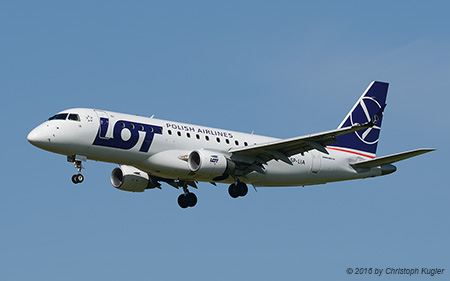 Embraer ERJ-175STD | SP-LIA | LOT Polish Airlines | Z&UUML;RICH (LSZH/ZRH) 21.05.2016