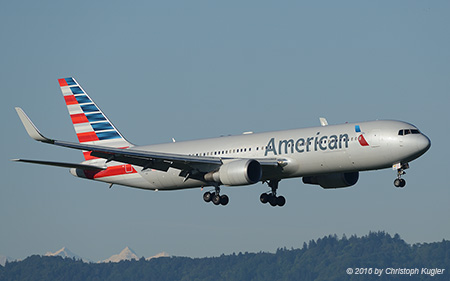 Boeing 767-323ER | N348AN | American Airlines | Z&UUML;RICH (LSZH/ZRH) 22.05.2016