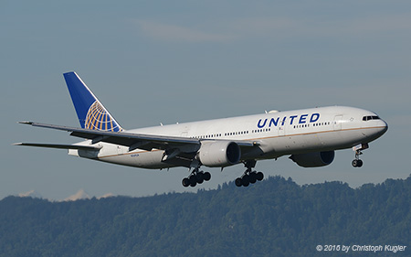 Boeing 777-222ER | N769UA | United Airlines | Z&UUML;RICH (LSZH/ZRH) 22.05.2016