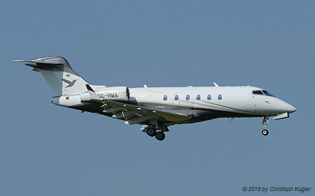 Bombardier Challenger 300 | SE-RMA | untitled (Hummingbird Aviation) | Z&UUML;RICH (LSZH/ZRH) 01.07.2016