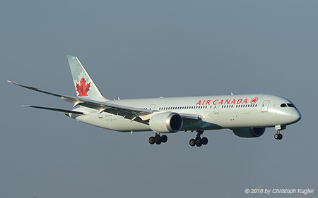 Boeing 787-9 | C-FGFZ | Air Canada | Z&UUML;RICH (LSZH/ZRH) 07.08.2016
