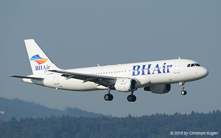 Airbus A320-211 | LZ-BHJ | BH Airlines | Z&UUML;RICH (LSZH/ZRH) 07.08.2016