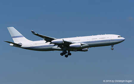 Airbus A340-213 | HZ-124 | Government of Saudi Arabia | Z&UUML;RICH (LSZH/ZRH) 10.09.2016
