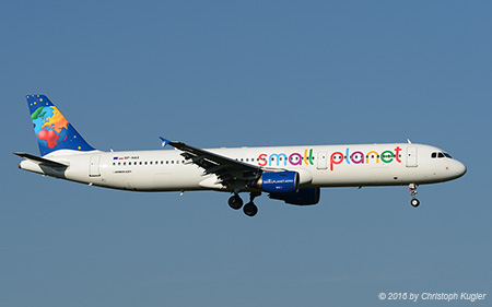 Airbus A321-211 | SP-HAX | Small Planet Airlines Polska | Z&UUML;RICH (LSZH/ZRH) 12.09.2016