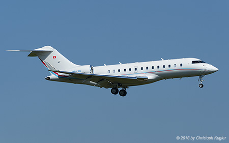 Bombardier BD.700 Global 5000 | HB-JRI | untitled (ExecuJet Europe) | Z&UUML;RICH (LSZH/ZRH) 12.09.2016
