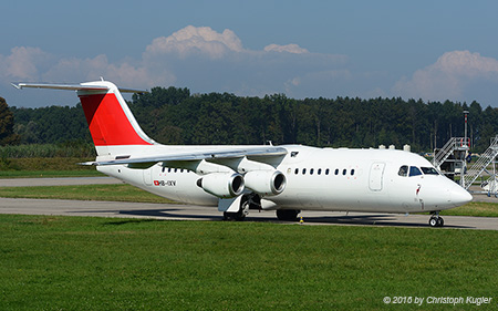 Avro RJ100 | HB-IXV | Swiss International Air Lines (Swiss Global Airlines)  |  awaiting delivery to the next operator | Z&UUML;RICH (LSZH/ZRH) 25.09.2016