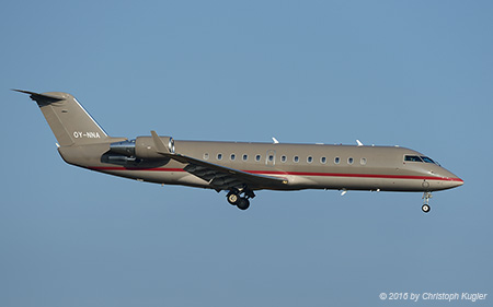 Bombardier Challenger 850 | OY-NNA | untitled (ExecuJet Scandinavia) | Z&UUML;RICH (LSZH/ZRH) 04.12.2016