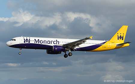 Airbus A321-231 | G-OZBT | Monarch Airlines | ARRECIFE-LANZAROTE (GCRR/ACE) 16.03.2017