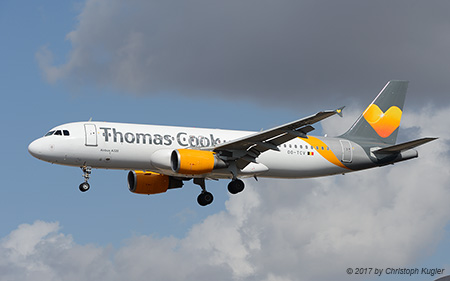 Airbus A320-214 | OO-TCV | Thomas Cook Airlines Belgium | ARRECIFE-LANZAROTE (GCRR/ACE) 18.03.2017