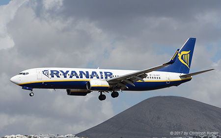 Boeing 737-8AS | EI-EKT | Ryanair | ARRECIFE-LANZAROTE (GCRR/ACE) 18.03.2017