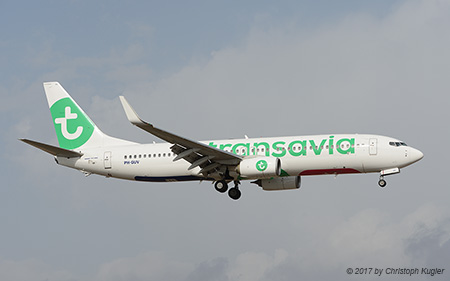 Boeing 737-8EH | PH-GUV | Transavia | ARRECIFE-LANZAROTE (GCRR/ACE) 19.03.2017